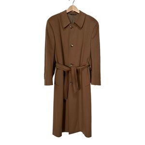 Canali Proposta 100% Cashmere Brown Trench Coat  - Men's IT 48R / US 38R